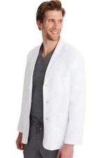Healing Hands - Men's Leo White Lab Coat - 5150T, Size LT Large Tall