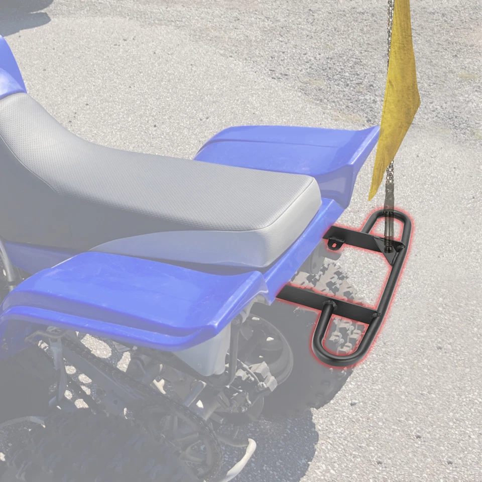 Heavy Duty Steel Rear Grab Bar For Yamaha YFS200 Blaster 1988-2006 rear bumper - Image 3 of 4