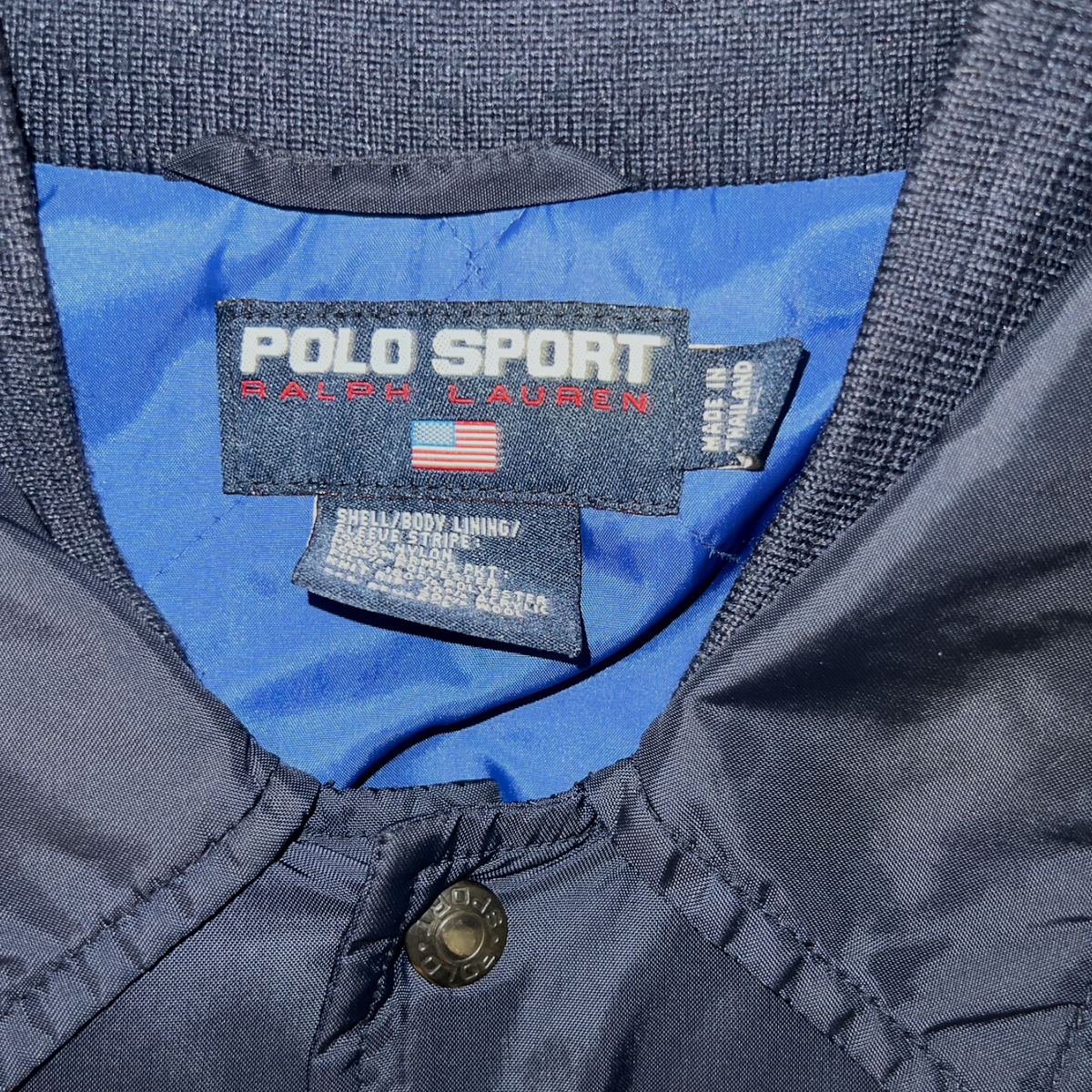 Vintage Polo Sport Ralph Lauren Coach Jacket | eBay