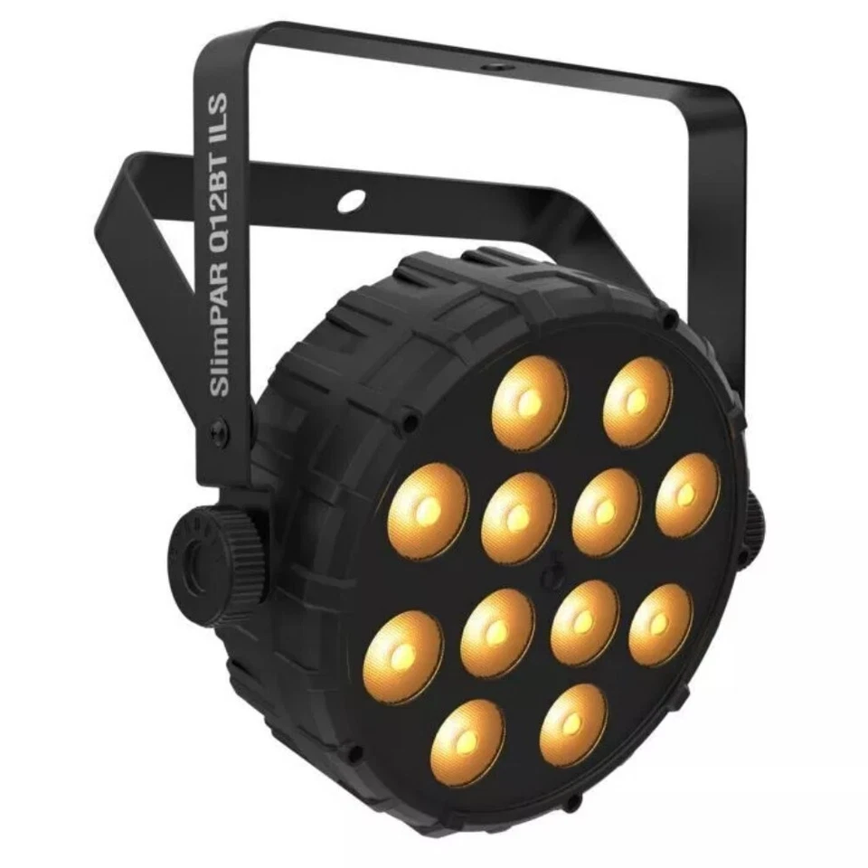 CHAUVET SLIMPAR Q12BTILS 4-PACK Bluetooth ILS Wireless 12-Quad Color RGBA LEDs - Image 4 of 4