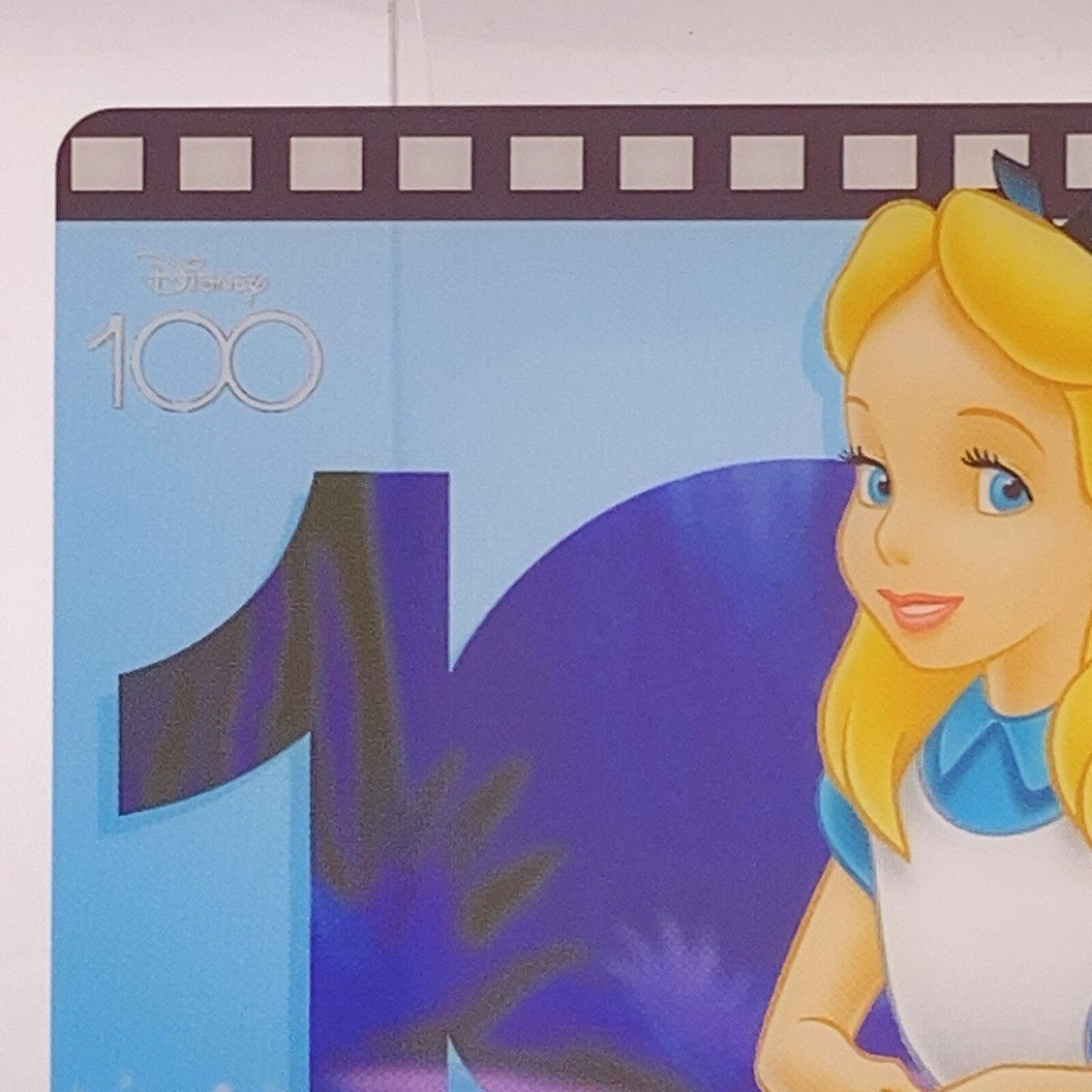 Alice in Wonderland #6 Disney 100 Trading Clear Card