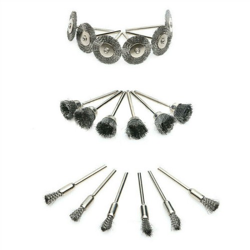 45pcs Wire Cup Brush Set Stainless Steel For Dremel Rotary Tool Accessories - Picture 7 of 11