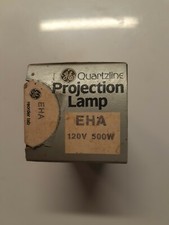 EHA Projector Projection Lamp Bulb 500W 120V GE NOS Old Stock Projector Light