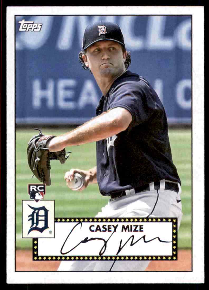 マイ・ゴール 2021 TOPPS REDUX 1952 DESIGN CASEY MIZE CM1 ROOKIE DETROIT TIGERS