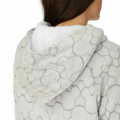 Disney Women's Mickey Minnie Fleece Lounge Pullover Hoodie Sleepwear - Picture 10 of 24
