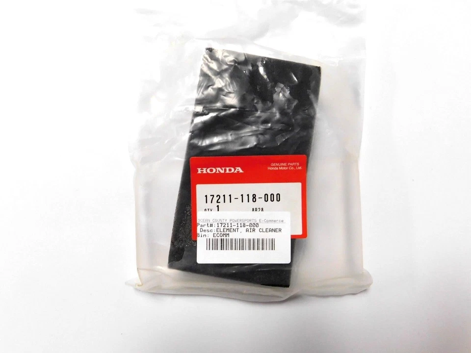 Elemento de espuma de filtro de ar Honda genuíno de fábrica 71-72 SL70 e 69-71 CT70 FABRICANTE DE EQUIPAMENTO ORIGINAL - Imagem 3 de 3