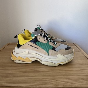 Balenciaga Triple S OG Version from FW2017 yellow / green | eBay
