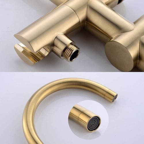 Freestanding Bath Taps Floor Mounted Bathtub tap Bathroom Mixer Shower Tap - Picture 40 of 64