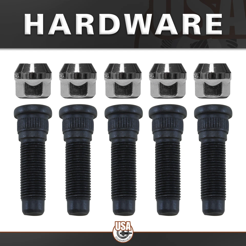 Rear Axle Kit Fits Ford 7.5"/8.8" Diff 28 Spline 5 Lug 31" Long - Image 2 of 4