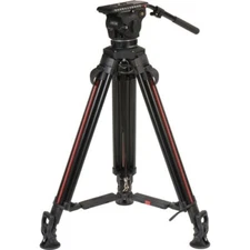 Cartoni Focus 12 Fluid Head with 2-Stage Aluminum Smart-Stop SDS Tripod System