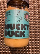 Mucky Duck Pub Stil Senf, sechs 8,5 Unzen Gläser