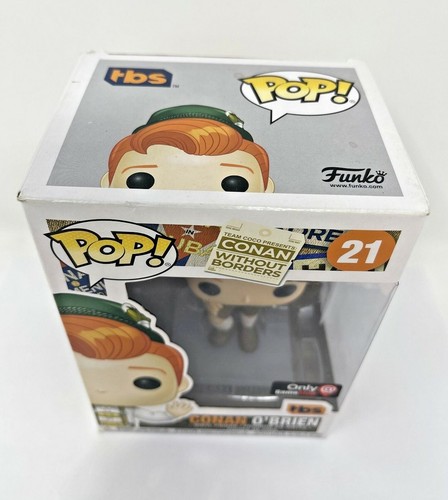 Pop Funko Gamestop Exclusivo #21 Bavarian Conan O'Brien Sin Fronteras TBS - Imagen 3 de 7