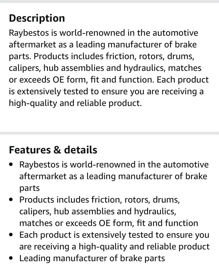 Brake Hydraulic Hose fits 2007-2017 Lincoln Navigator  RAYBESTOS BH382924 - Imagem 3 de 3