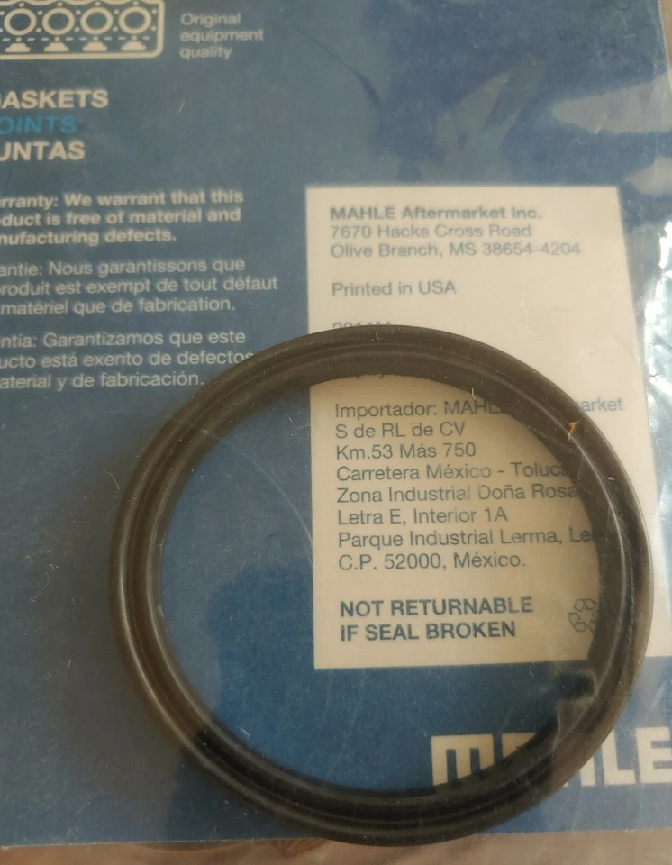 Engine Coolant Outlet Gasket fits 2009-2016 Kia Optima Sportage Forte, C32422 - Image 2 of 3