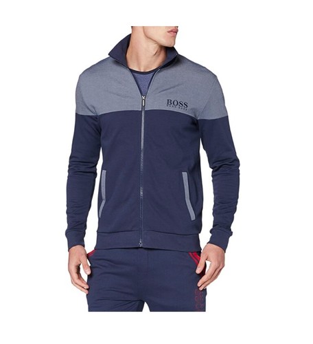 New HUGO BOSS mens blue tracksuit 