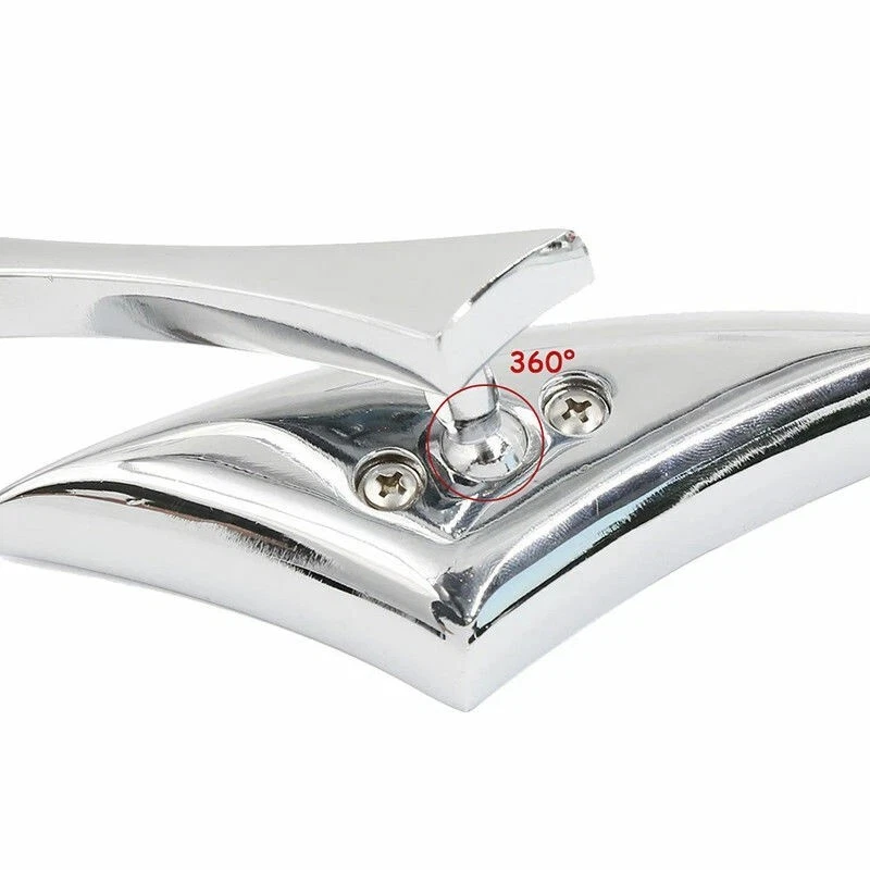 Espejos retrovisores laterales Blade para motocicleta Yamaha V-Star 250/650/950/1100/1300 Foto 4 de 4