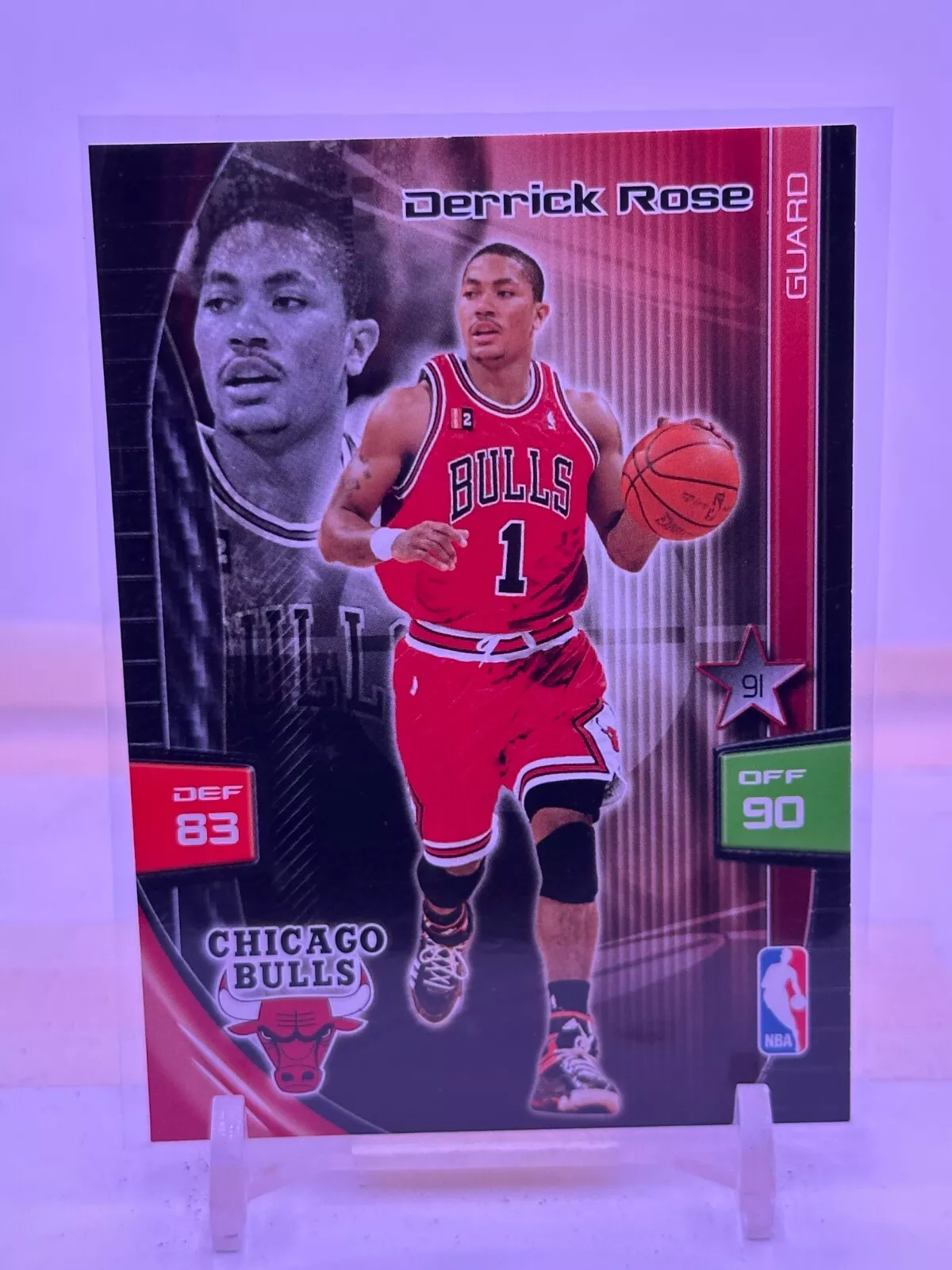 Derrick Rose trading card