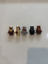 Lot Of 4) WICKET TEEBO TOKKAT LOGRAY EWOK LEGO MINIFIG return of the jedi endor