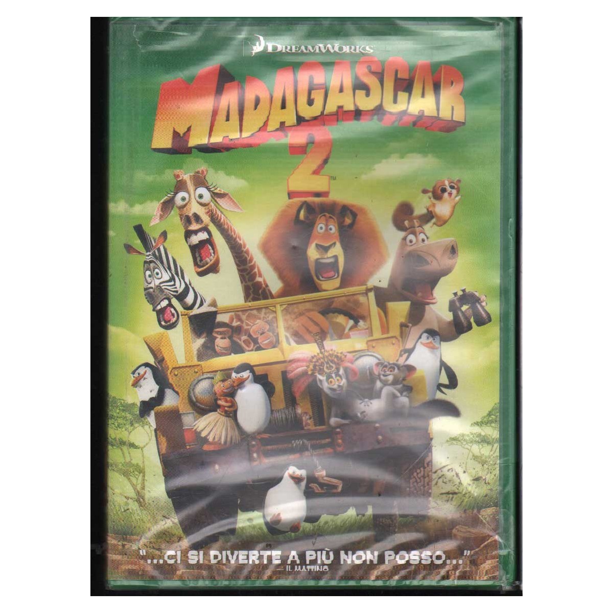 Madagascar 2 DVD Tom McGrath Warner - 1000410860 Sealed