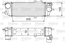 VALEO Ladeluftkühler 818361 für HYUNDAI GD FD i30 CRDi