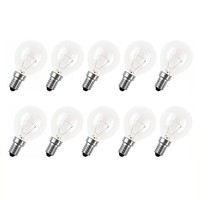 10 X Tropfen GlüHbirne 15W E14 Klar GlüHlampe 15 Watt GlüHbirnen GlüHlampen P45