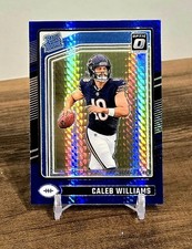 2024 DONRUSS OPTIC RATED ROOKIE CALEB WILLIAMS RC BLUE HYPER PRIZM