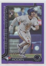 2025 Topps Update Purple Rainbow Foil 27/250 Alan Roden #US251 0k26