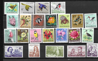 A good cat value Australian unused mixed 1960's group to $2