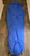 The North Face Ultralite Goose Down Sleeping Bag Regular 86x26 Vintage Blue