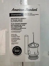 NEW American Standard 4" Flush Valve Assembly for Champion Toilets