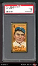 1911 T205 Zach Wheat Dodgers HOF PSA 3.5 - VG+