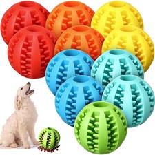 Suilung 12 Pcs Dog Treat Toy Balls Bulk Interactive Dog Puzzle Toys Dispensin...