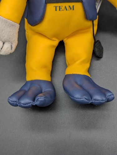 Chuck E Cheese Diver Scuba Diving Team Plush Stuffed Mouse Beanie 2007 9" - Bild 2 von 8