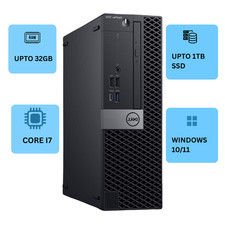 DELL Desktop Computer PC i7,up to 32GB RAM,1TB m.2 SSD, Windows 10/11, WiFi