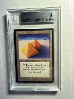 MTG Arabian Nights Pyramids BGS 9 Quad++ Mint (with 9.5 corners