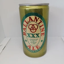 12oz Ballentine Ale Pull Top Beer Can, Florida Union Made
