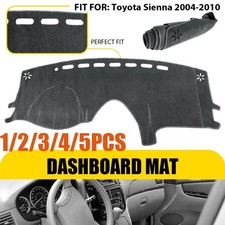 Fits 04-10 TOYOTA SIENNA DASH COVER MAT DASHBOARD PAD USA MADE CHARCOAL GREY1-5x
