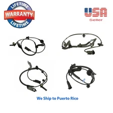 4 x ABS Wheel Speed Sensor Front Rear R & L Fit :Compass Caliber Patriot W/4WD