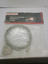 Apple IIe to Apple ImageWriter II Printer Din-8 Serial Cable 590-0556-A A9C0314