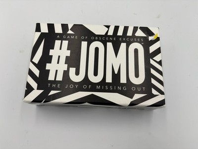 The Joy of Missing Out Spiel #JOMO Ein Spiel mit obszönen Ausreden. Unbespielt
