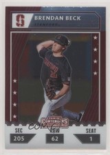 2021 Panini Elite Extra Edition College Tickets Optic Brendan Beck #CTO-BB 3d5