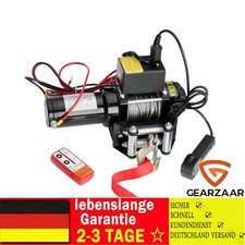 Elektrische Seilwinde Offroadwinde Elektrowinde Motorwinde 1360KG ATV 3000LBS