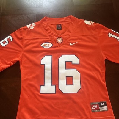 Nike Trevor Lawrence #16 Clemson Tigers ACC Team Orange Men's Football Jersey