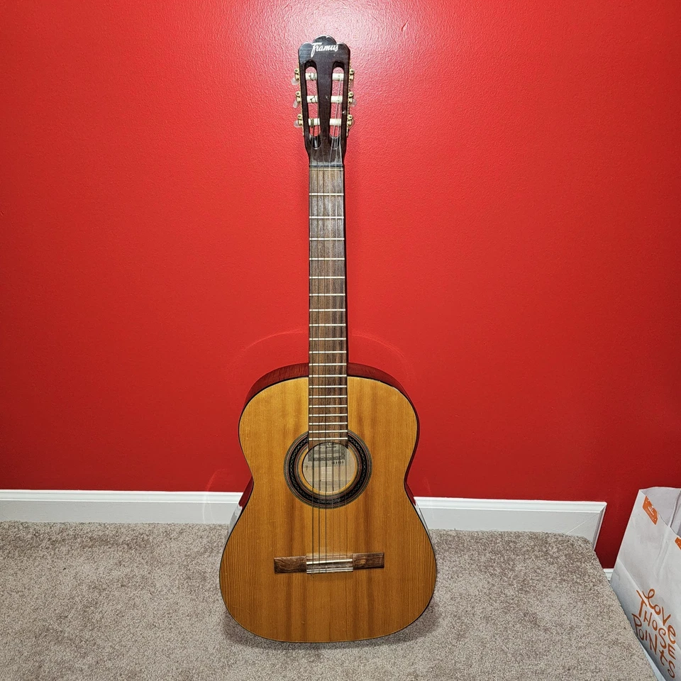 Acoustic German Made Guitar - Image 4 of 4