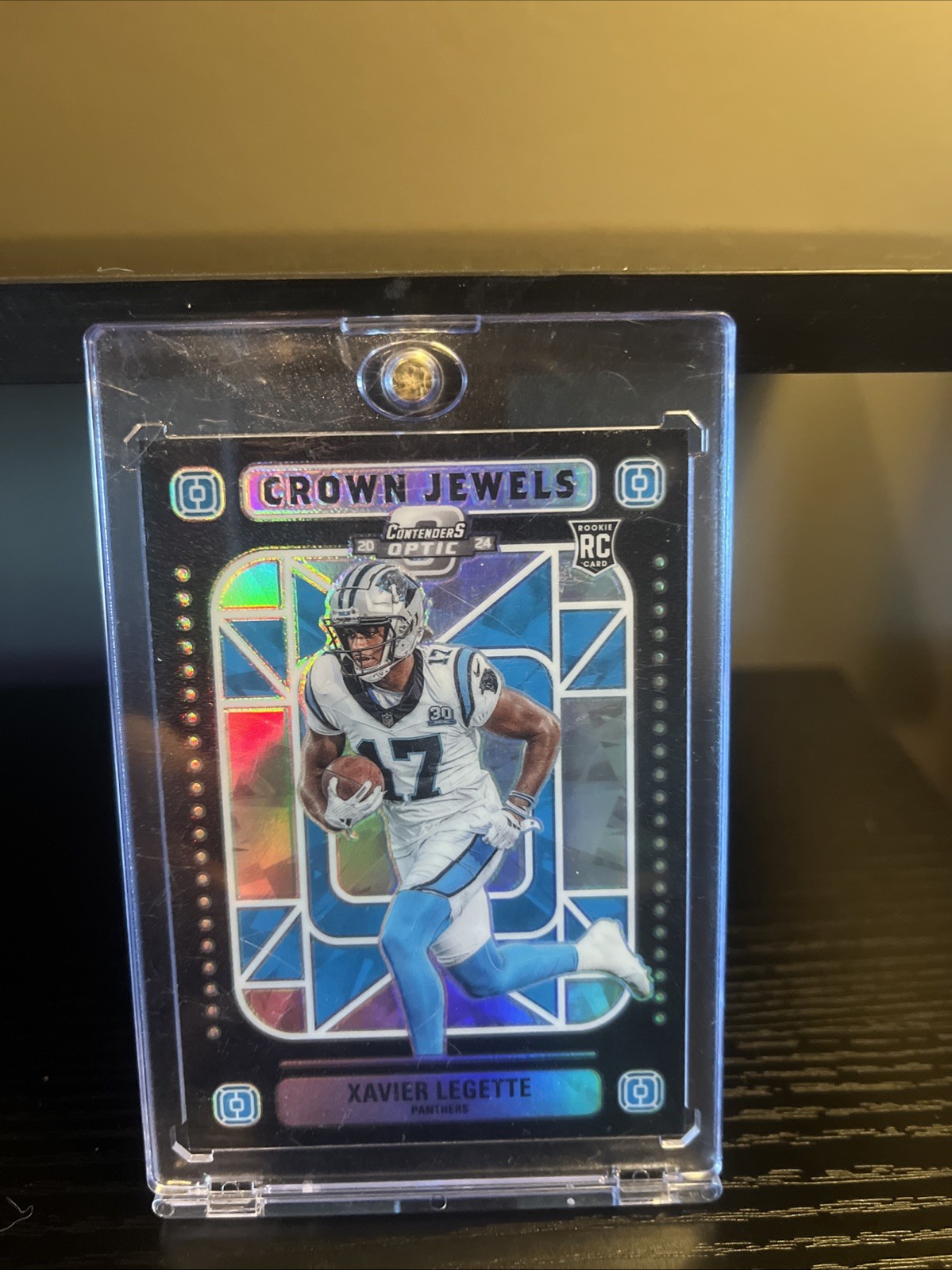 2024 Panini Contenders Optic Crown Jewels Xavier Legette Case Hit