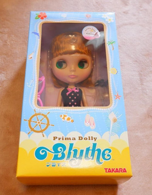 Takara TOMY Neo Blythe Prima Dolly Aubrey Fashion Doll 2007 Black Dress SEALED