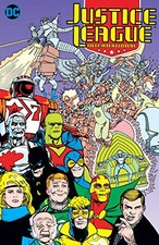 LIGA DE LA JUSTICIA INTERNACIONAL LIBRO UNO: NACIDO DE NUEVO por Keith Giffen & J M en muy buena condición