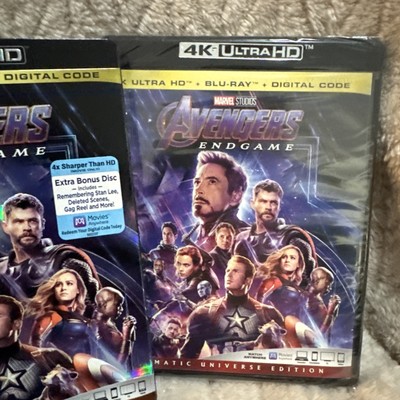 Avengers: Endgame (4k Ultra HD + Blu-ray + Digital, 2019) Marvel