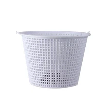 Pool Central 7IN Blue Round Heavy Weighted Swimming Pool Skimmer Basket