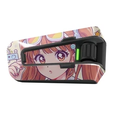 For Cardo Packtalk Edge Protection Sticker Decal Fashion Comics Girl